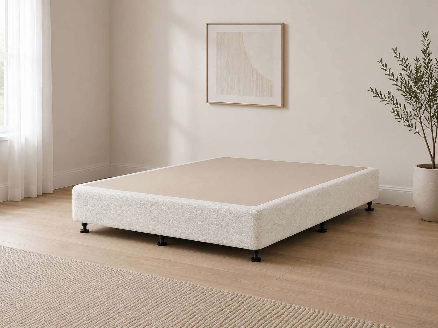Ovis Ecru Boucle Double base